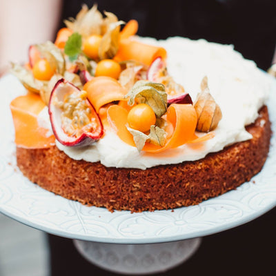Lemon Cake with sweet frosting no added sugar.