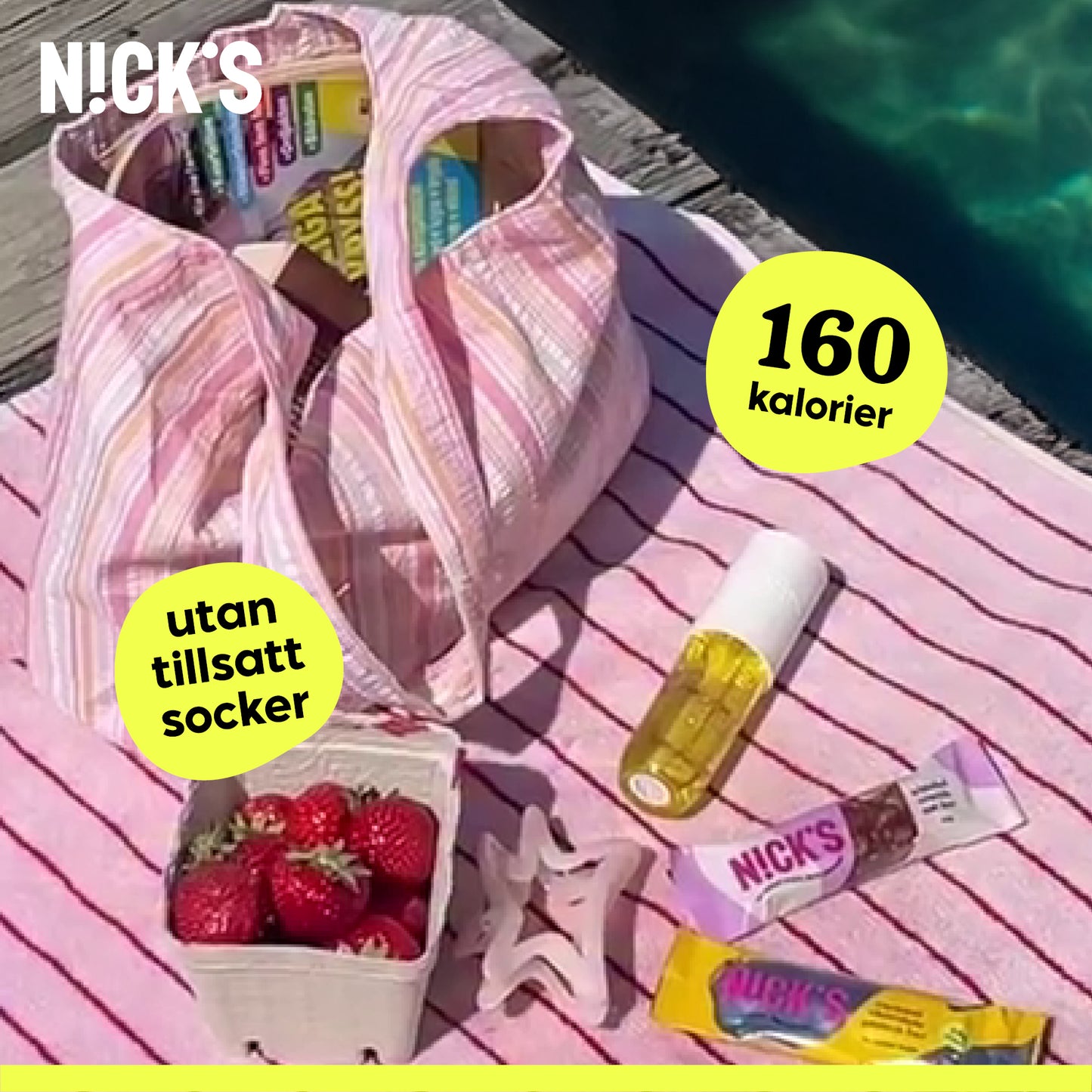 Nut bar peanut crisp 12 x 40g