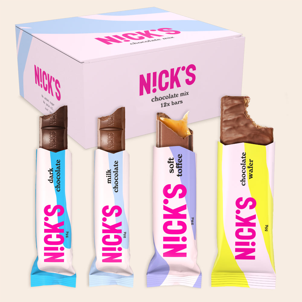 Nick Rocks Bar Chocolate Bars | No added sugar | Chocolate – NICK'S EU